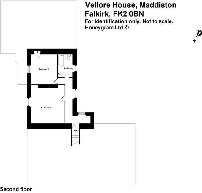 Floor plan - second floor